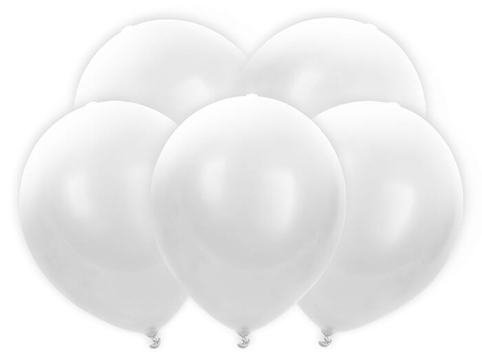 LED Ballons, 30 cm, weiß oder bunt