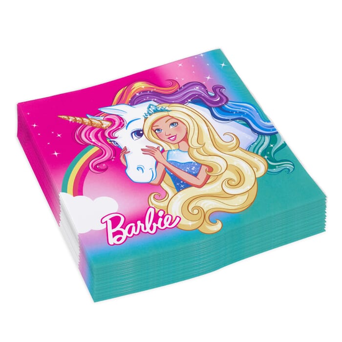 20 Servietten Barbie - Dreamtopia 33 x 33 cm
