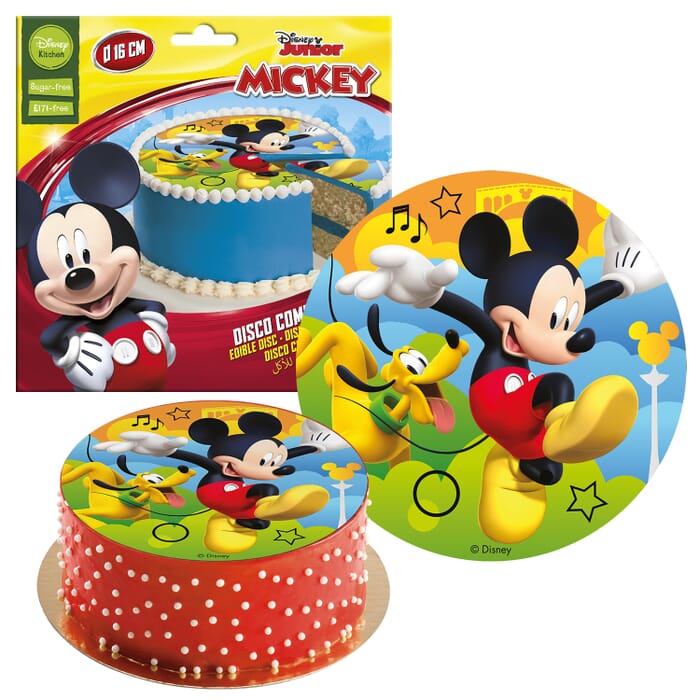 Découpes de gâteau comestibles Disney Mickey Mouse Cake Topper Décoration de gâteau