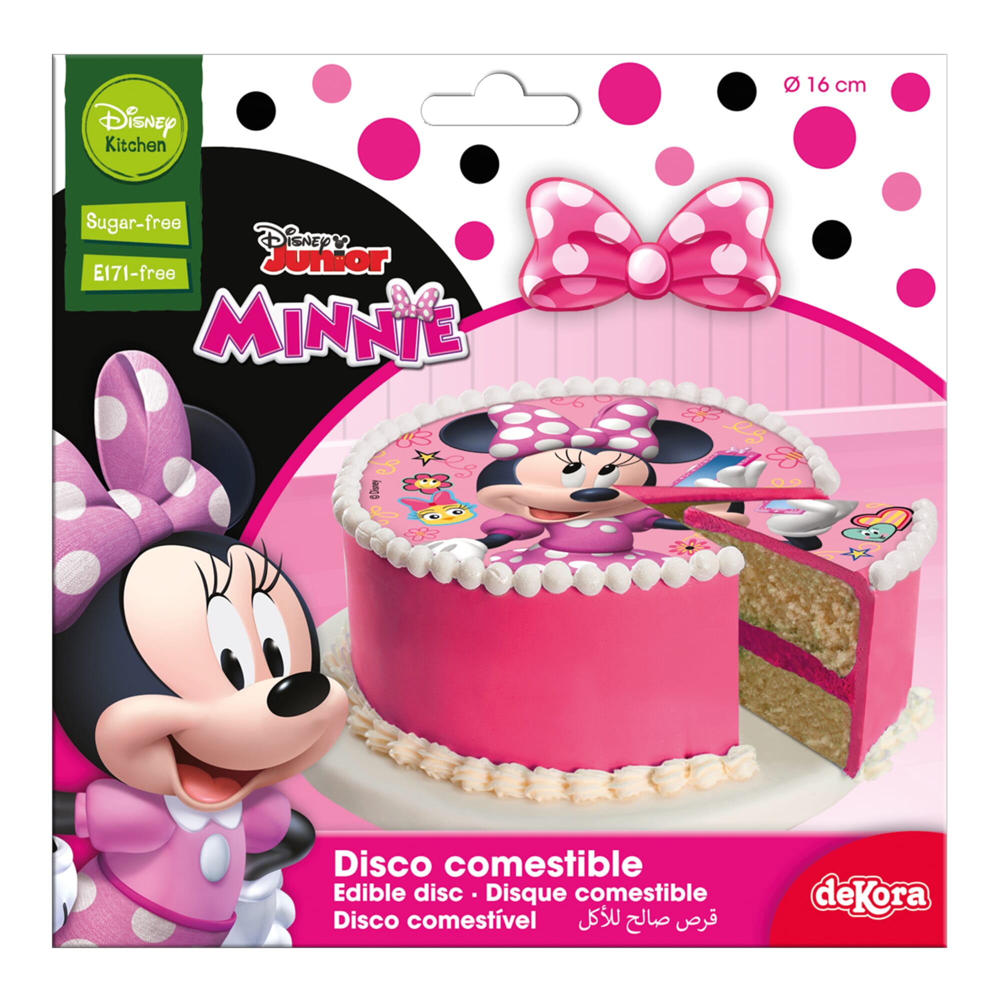 Décorations de gâteau Disney Minnie Mickey Mouse, garniture de