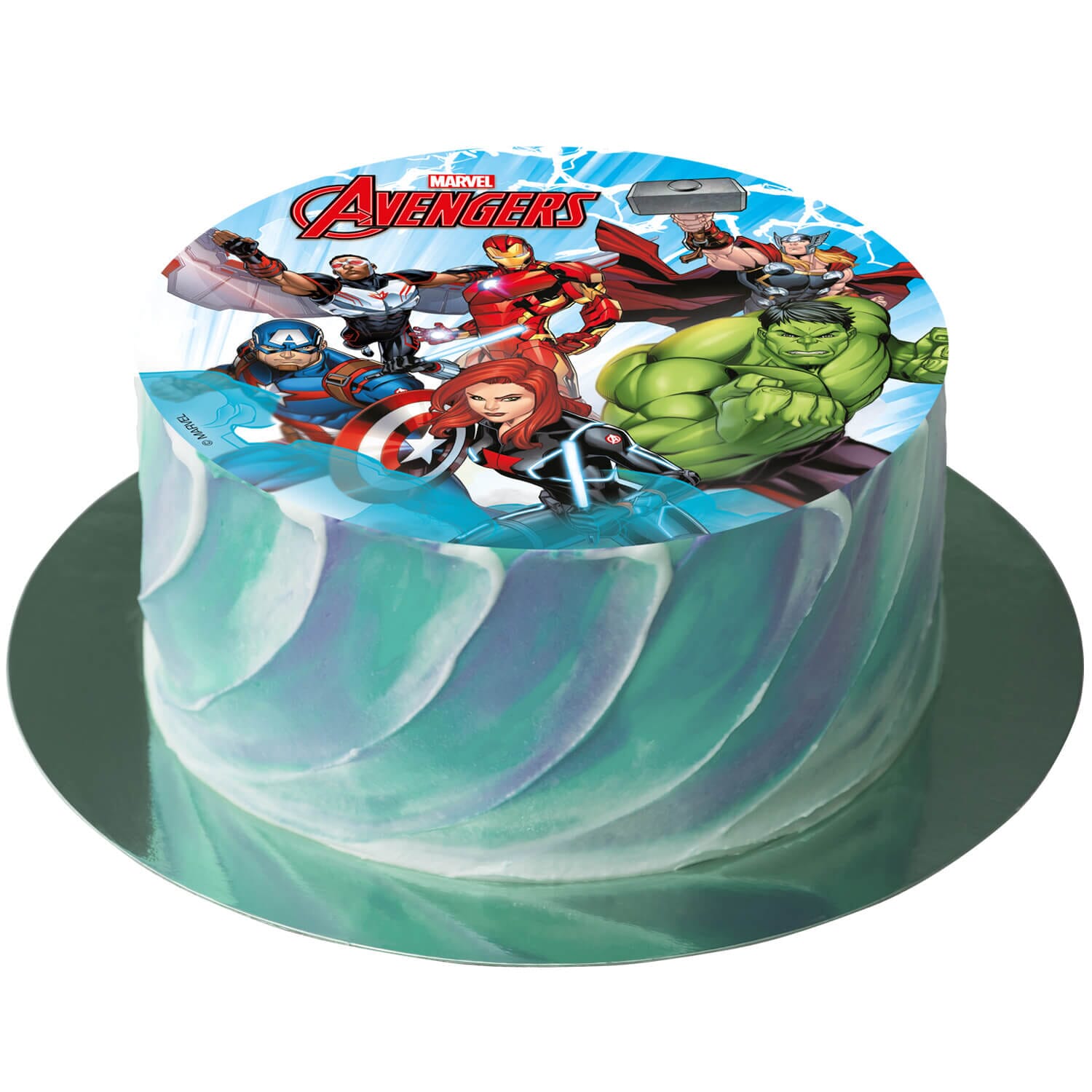 Janette Captain Marvel Edible Cake Topper Image ABPID49730 – A Birthday  Place