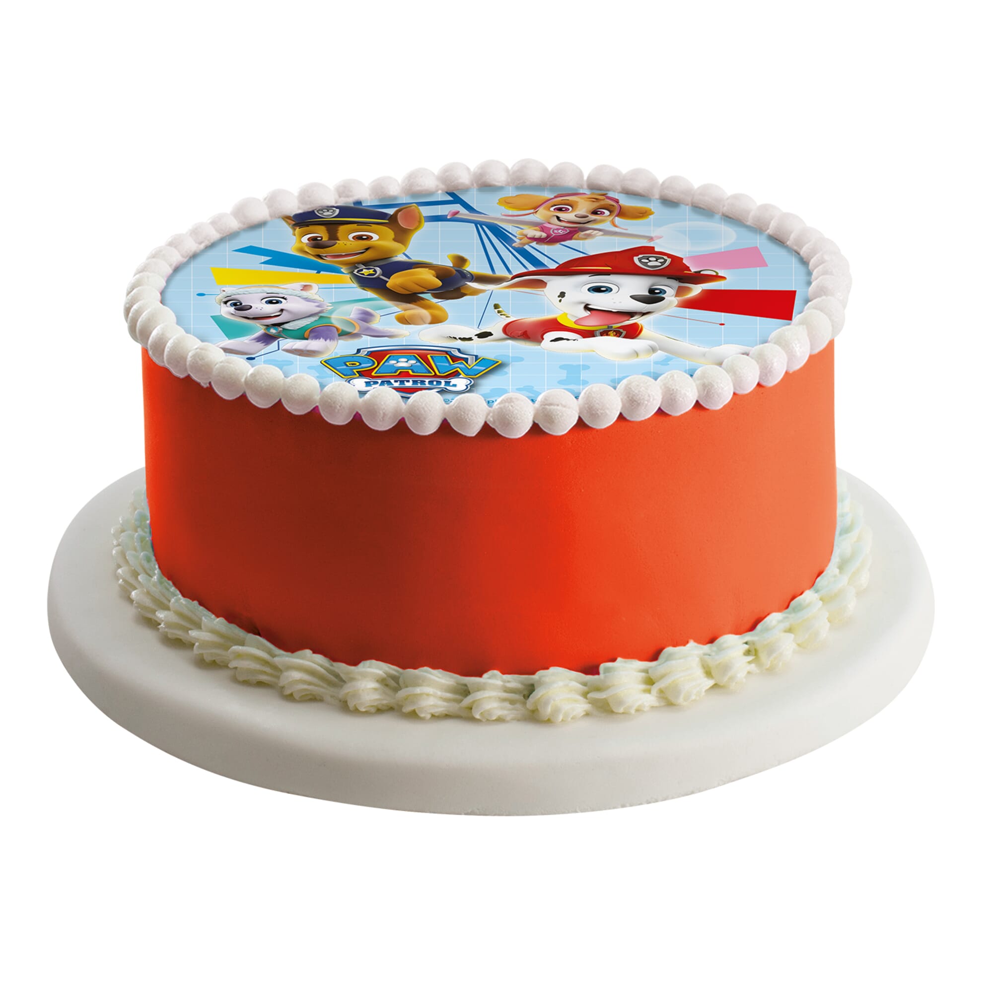 Garniture de gâteau comestible Paw Patrol Cake Topper Décoration de gâteau  Anniversaire