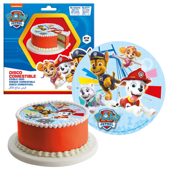 Edible Paw Patrol Cake Topper Birthday Cake Decorations