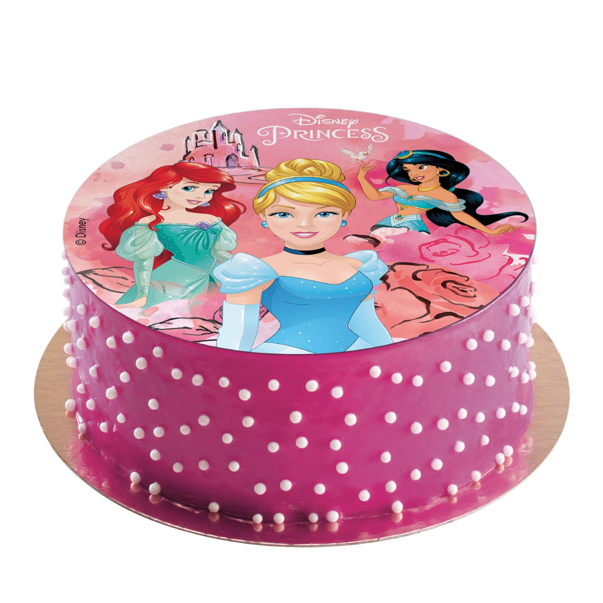 Décoration de gâteau comestible Disney Princesses Cake Topper
