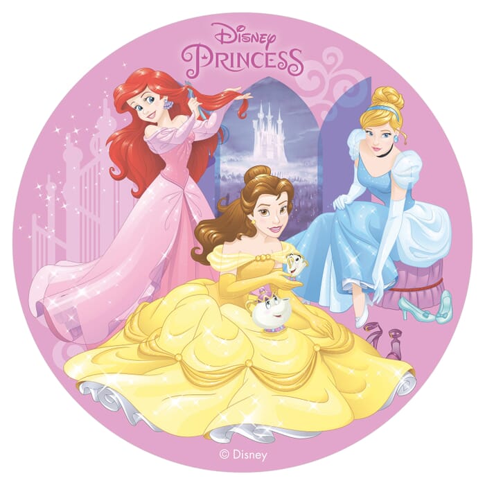 Décoration de gâteau comestible Disney Princesses Cake Topper