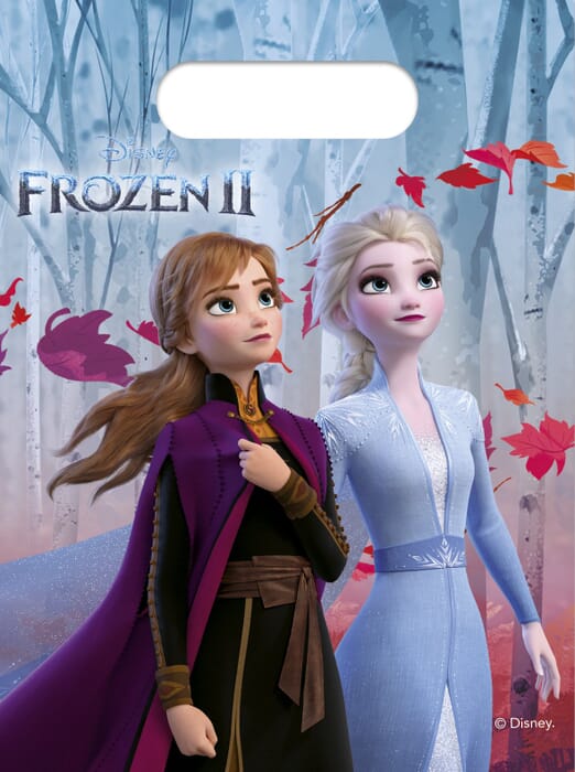 Partytüten Frozen, Anna & Elsa, 6 Stück, Mitgebsel Kindergeburtstag