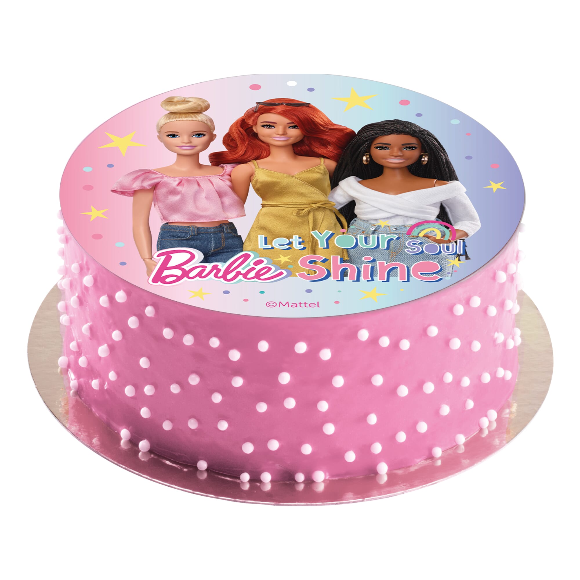 Déco gâteau barbie et anniversaire