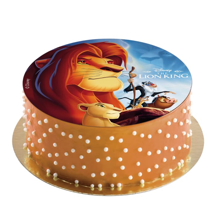 Essbare Tortenaufleger König der Löwen Cake Topper Tortendeko 20cm