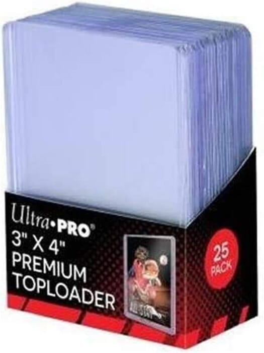 Ultra Pro Toploader 3 x 4 Inch Regular Clear Kartenhüllen