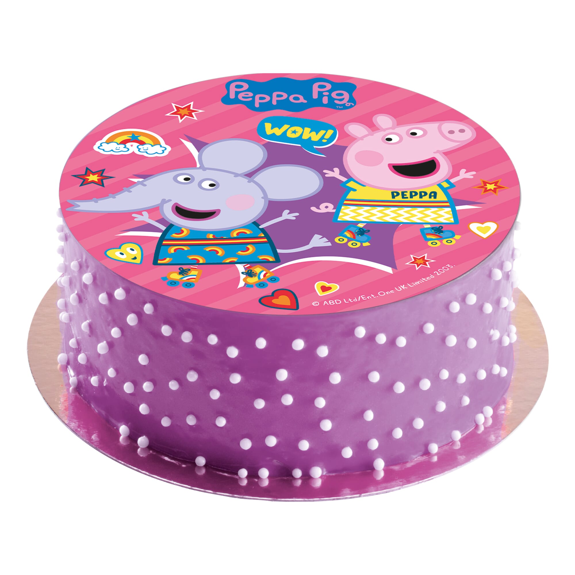 Dekora - Décoration Comestible pour Gâteau d'Anniversaire pour Enfant Peppa  Pig - 5,8 cm
