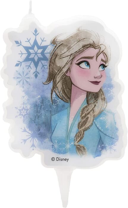 Geburtstagskerze Frozen, Elsa, 7,5cm, Tortendeko Geburtstag