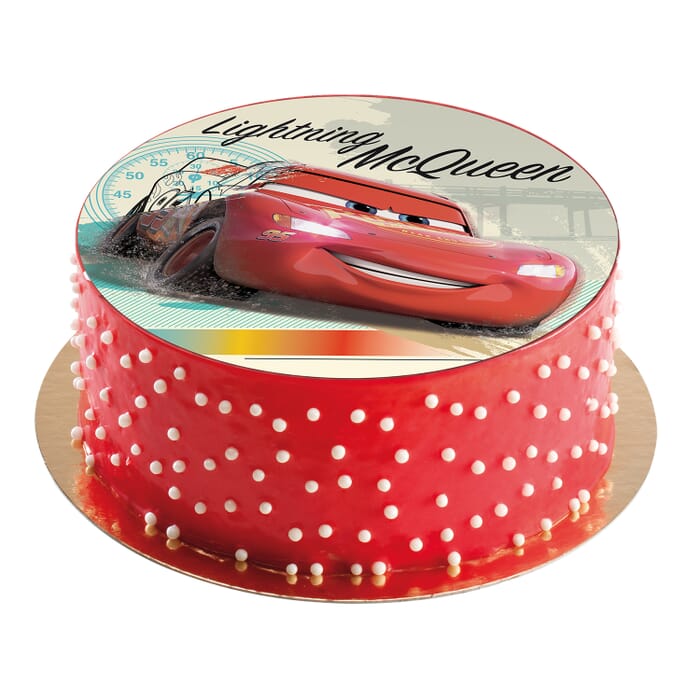 Cars Lightning McQueen & Friends Cake Topper Décoration de gâteau comestible