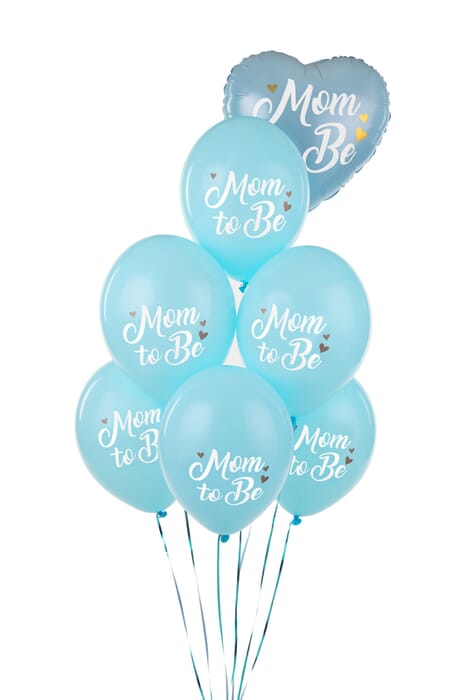 Ballons Mom to Be, 30cm, 6 Stück