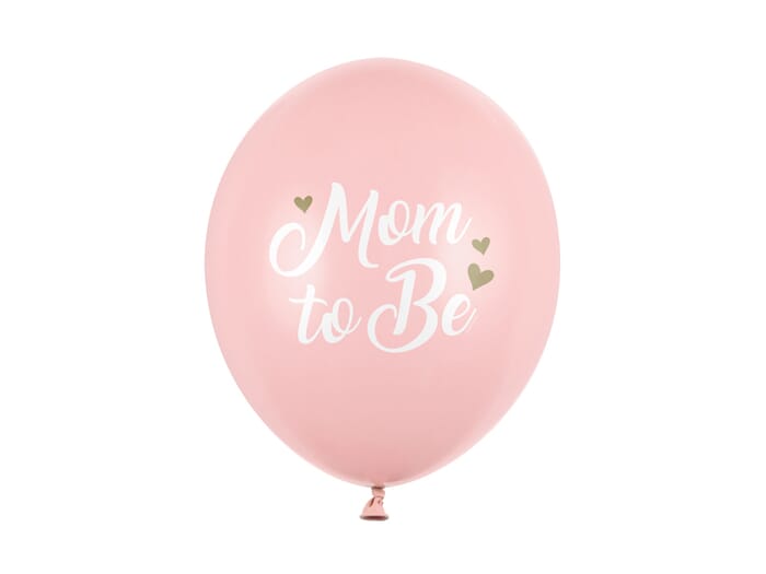 Ballons Mom to Be, 30cm, 6 Stück